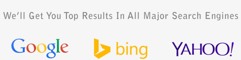 Google Bing Yahoo Png, transparent png #753712