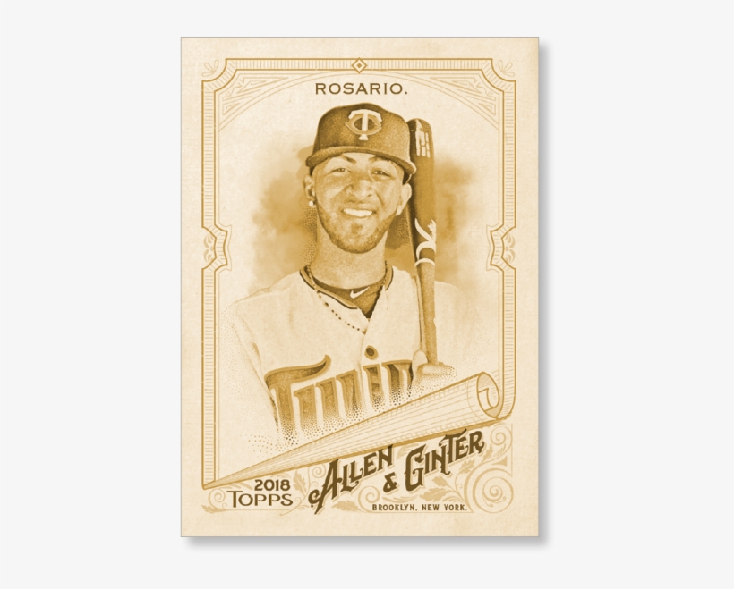 2018 Topps Allen & Ginter Xander Bogaerts Gold Ed - Illustration, transparent png #753764