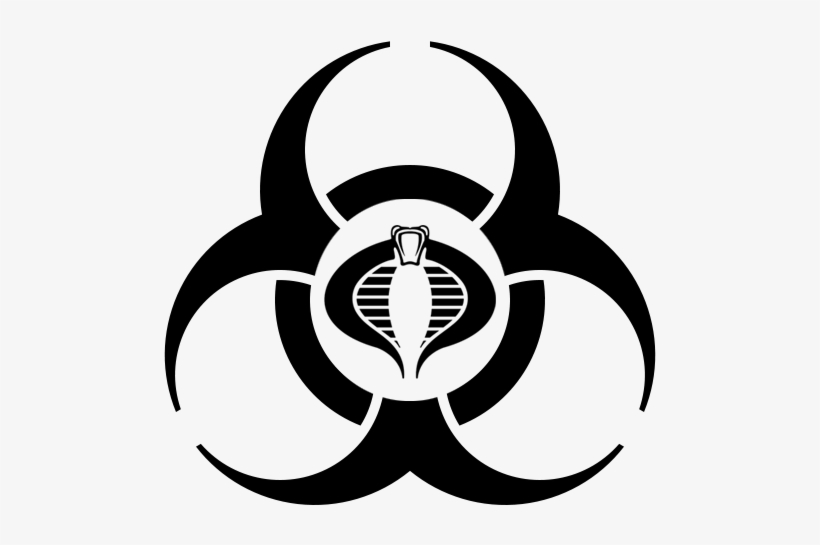 Cobra Unit Patches/logos Hazard Viper Sigil - Simbolo De The Walking Dead, transparent png #754083