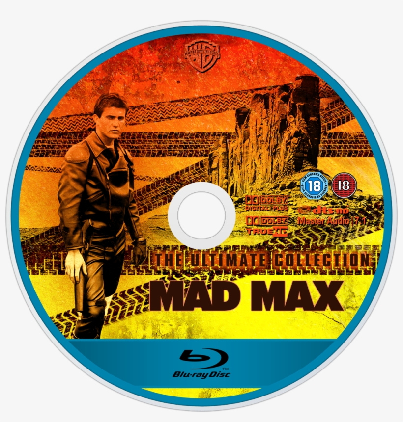 Mad Max Bluray Disc Image - Mad Max 1979 Cover Bluray, transparent png #754446