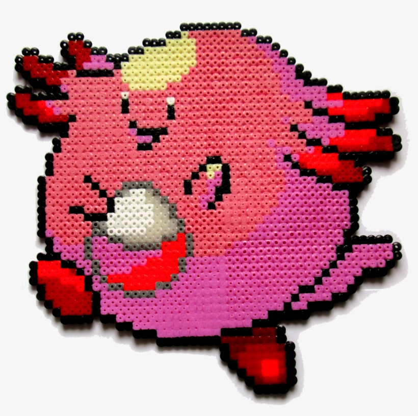 113 Chansey By Aenea Jones-d63pn2z - Perler Beads Pokemon Chansey, transparent png #754685