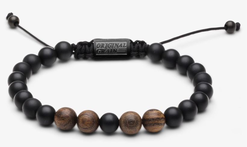 Og Bracelets Ebony Black 0518 00 V=1517529351 - New Men Bracelet Beads, transparent png #754773
