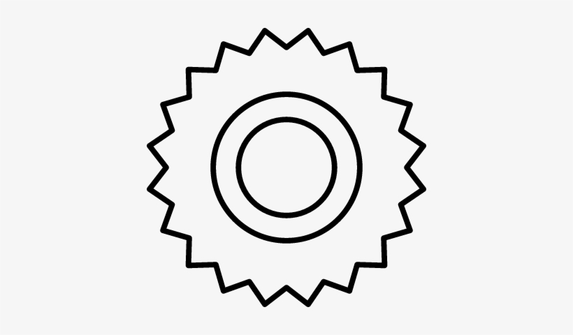 Cogwheel Variant Of Small Cogs Vector - Dessin Medaille, transparent png #754951