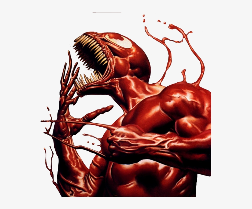 Share This Image - Spider Man Venom Red, transparent png #755008
