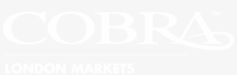 Cobra London Markets Logo In White - Graphics, transparent png #755457