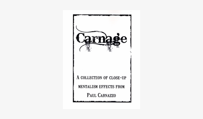 Carnage By Paul Carnazzo - Danger Angel, transparent png #755600