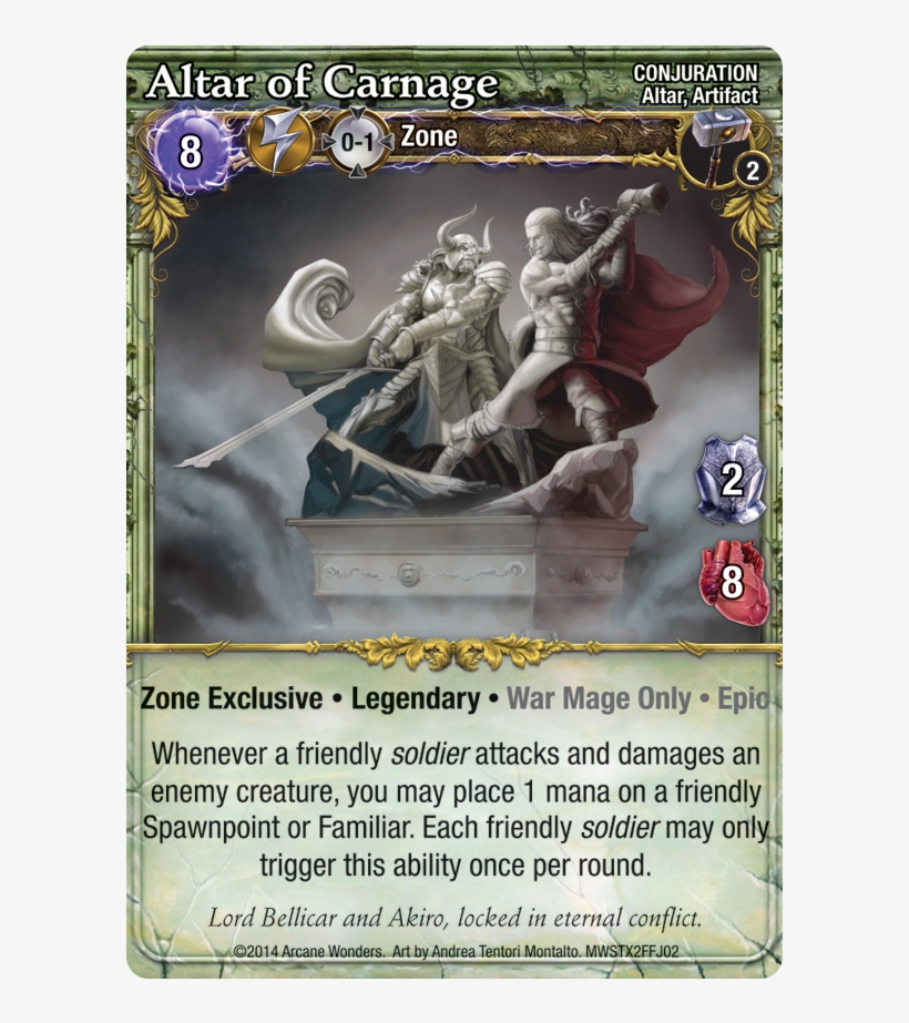 Mage Wars Altar Of Carnage, transparent png #755620
