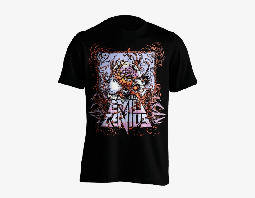 Evil Genius Logo Carnage - Make Me Get My Guitar T-shirt Instrument Musician Music, transparent png #755702