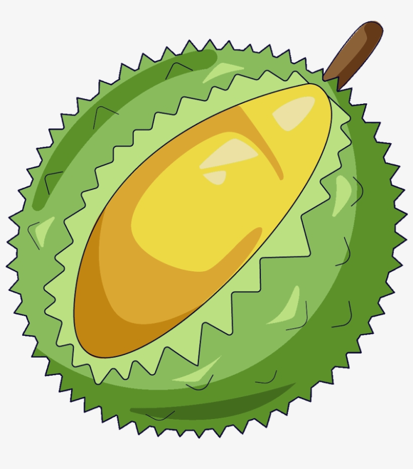 Download 12 Clipart Buah Durian - Certificate Red Seal Png, transparent png #755750