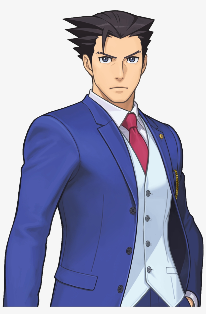 Asinine Crossovers Chapter Barrylawn - Phoenix Wright Ace Attorney Png, transparent png #755943