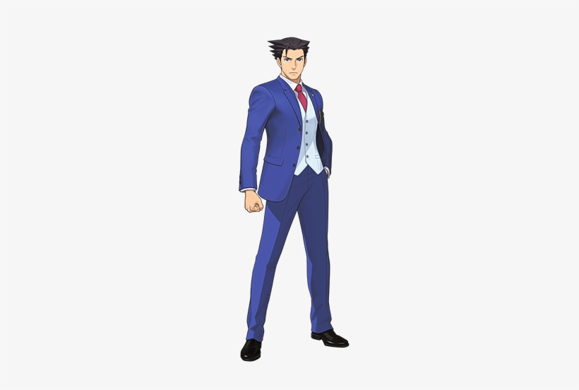 Looks Red To Me - Ace Attorney Spirit Of Justice Phoenix, transparent png #755967
