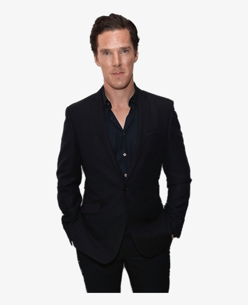 Benedict Cumberbatch In Black Outfit - Adolfo Aceituno, transparent png #756303