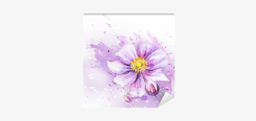 Wall Mural • Pixers® • We Live To Change - Watercolor Painting, transparent png #756522