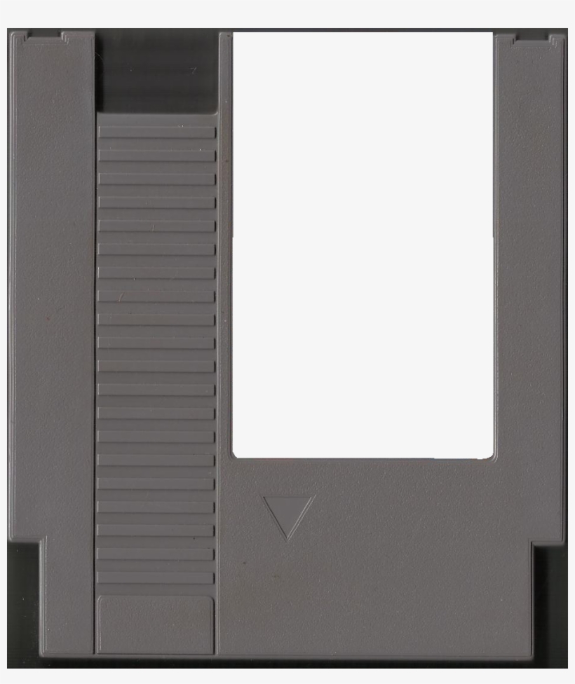Nes Cartridge Temp - Video Game Cartridge Template, transparent png #756651
