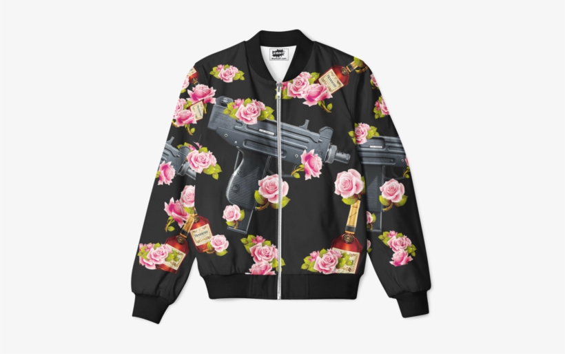 Floral Henny & Uzi Jacket - Cherry Blossom, transparent png #756675