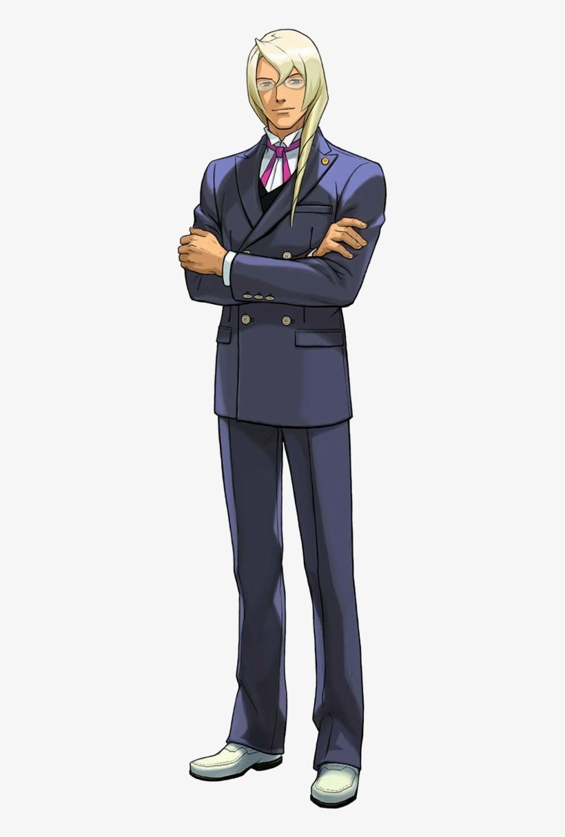With Snake And Phoenix's Name Cleared, They Re-assume - Apollo Justice Gavin, transparent png #756679