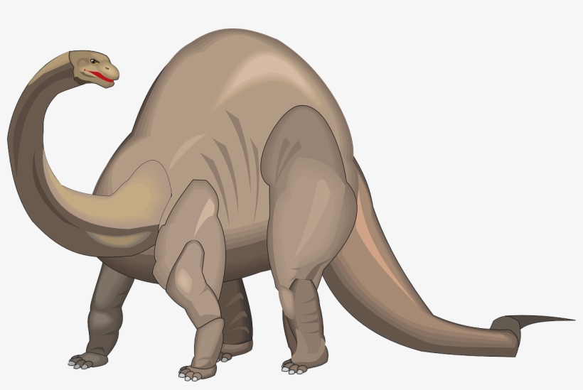African Dinosaur - Brontosaurus Clipart, transparent png #756719