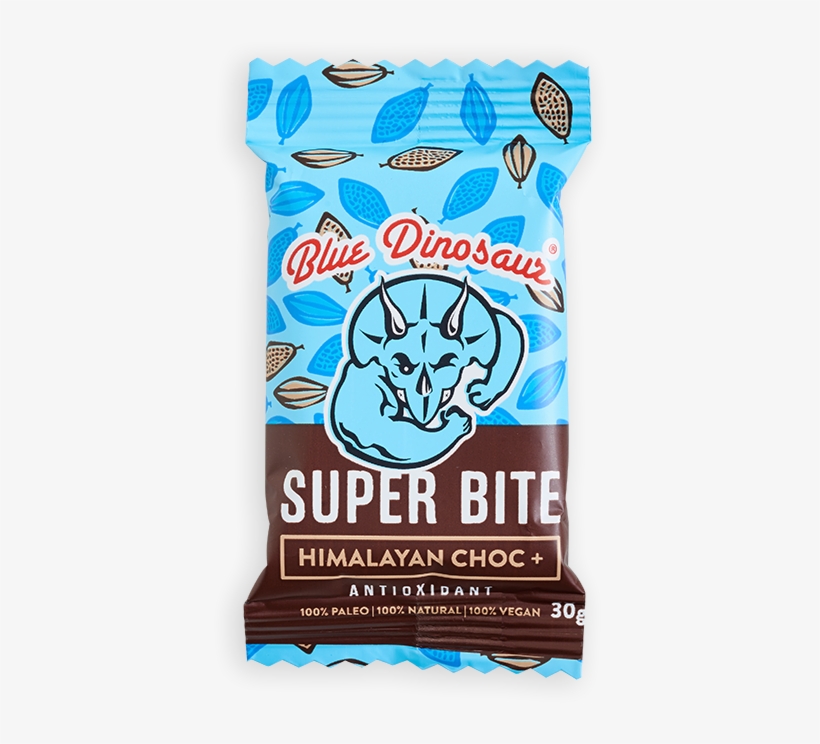 Himalayan Choc 18 Bites - Blue Dinosaur Super Bite Himalayan Choc Plus 30g, transparent png #756742