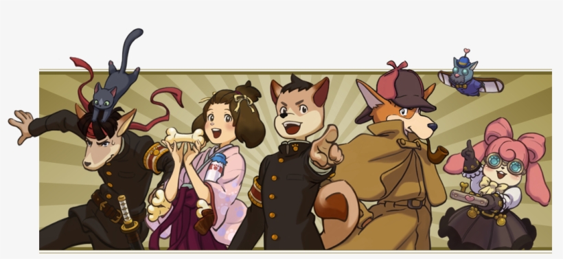 Dai Gyakuten Saiban - Dai Gyakuten Saiban Dogs, transparent png #756785