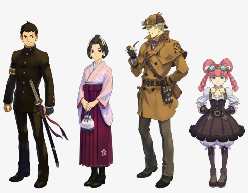 Great Ace Attorney Sherlock Holmes, transparent png #756924