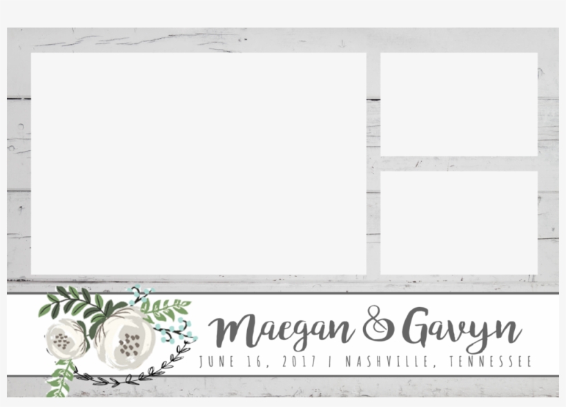 6 16 17 Maegan Gundy Template - Floral Design, transparent png #756998