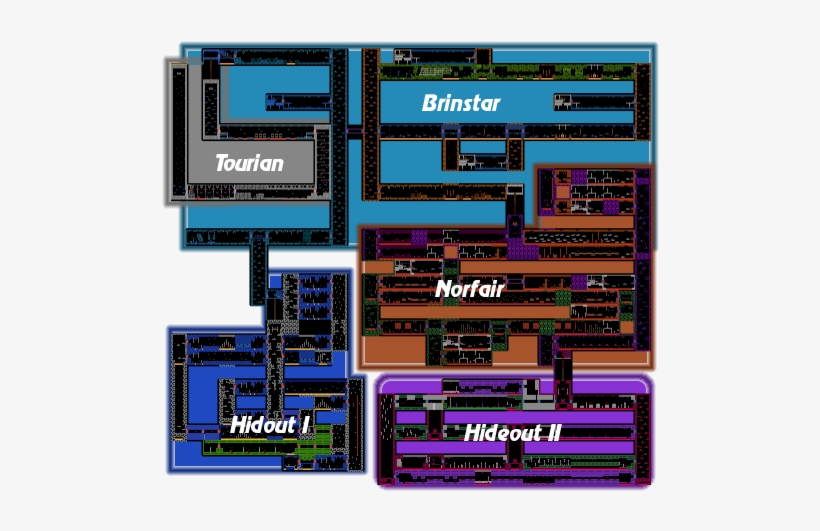 Metroid Nes Map, transparent png #757195