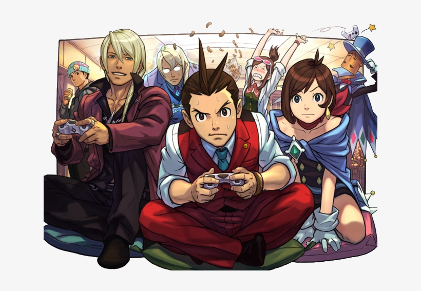 Apollo Justice Ace Attorney Coming To Nintendo 3ds - Ace Attorney Apollo Justice, transparent png #757270