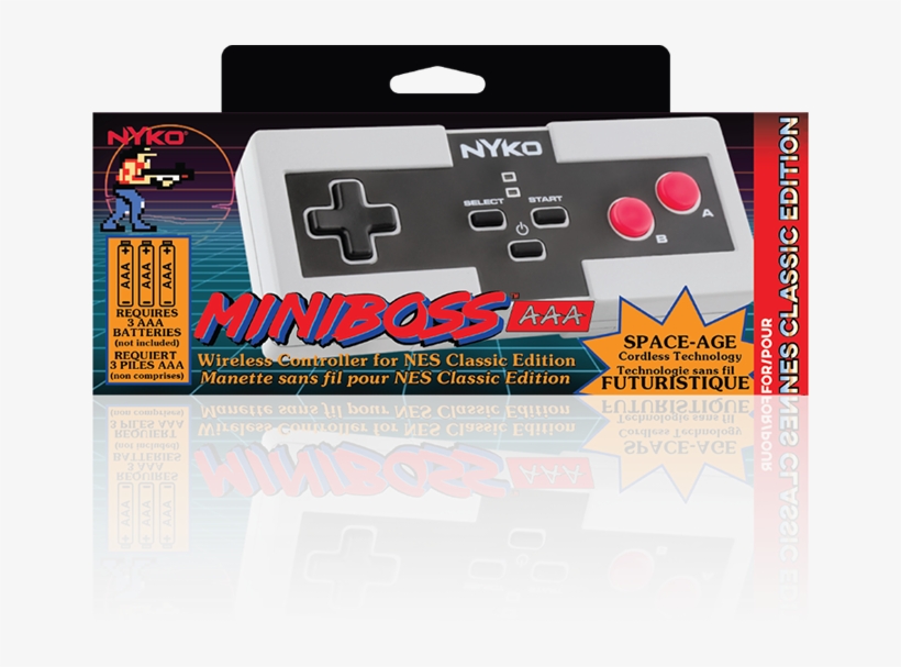 Miniboss Aaa For Nes Classic Edition - Miniboss Aaa Controller For Nes Classic Edition, transparent png #757562