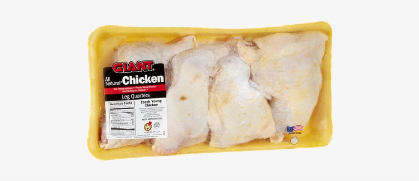 Giant All Natural Chicken Leg Quarters, transparent png #758354