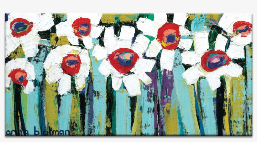 White Blooms - White Blooms Framed Giclee Print Art, Natural Wooden, transparent png #758449