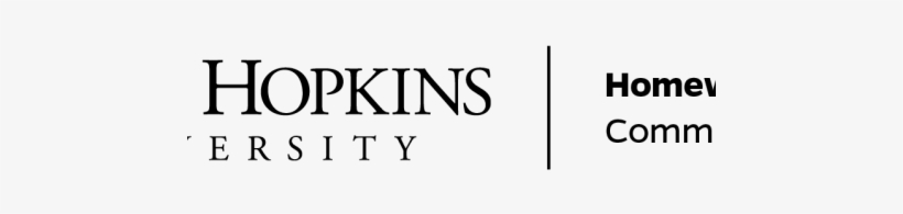 Jhu Hsa Community Living Horizontal Black Logo - Johns Hopkins University, transparent png #758472