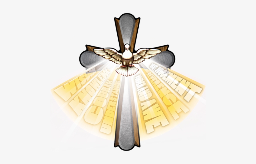 Gifts Of The Holy Spirit Cross - Gifts Of The Holy Spirit Png, transparent png #758532