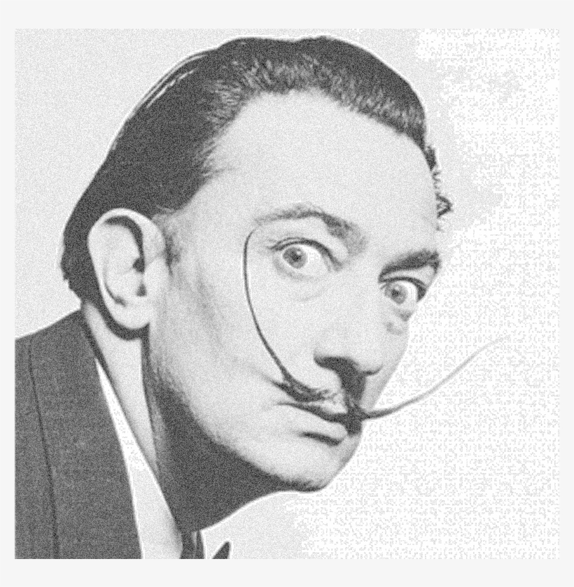 Dali - Salvador Dali Mustache, transparent png #758561