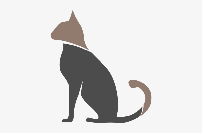 Cat Logo Elemet - Cat Logo Png, transparent png #758831