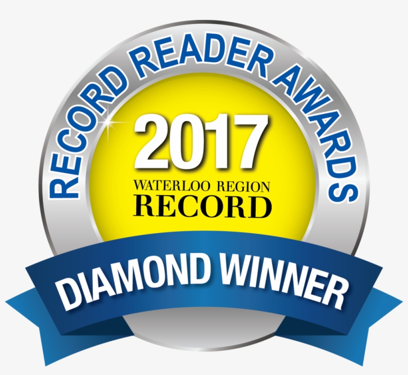 Rra Logo Diamond Winner - Waterloo Region Record, transparent png #759281