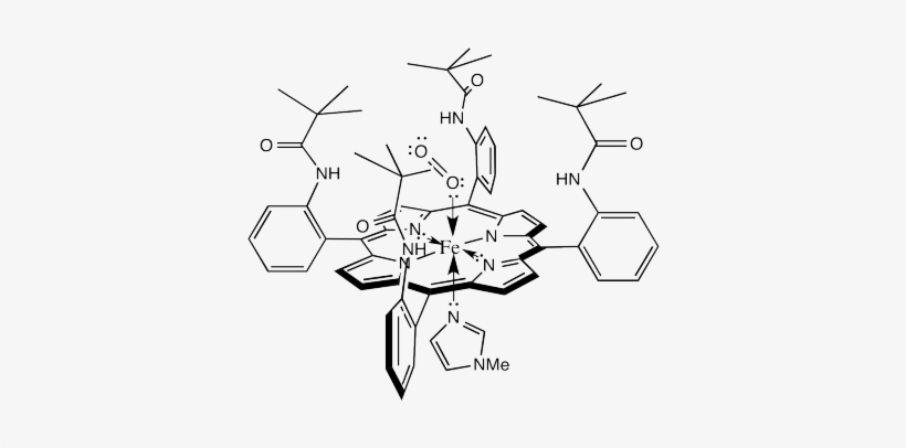 Reactivity Oxygen Reduction - Iron Porphyrin, transparent png #759436