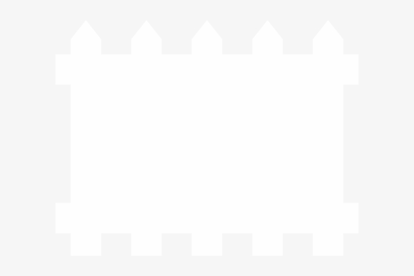 Jpg Royalty Free Stock White Fence Clip Art At Clker - Picket Fence, transparent png #759483