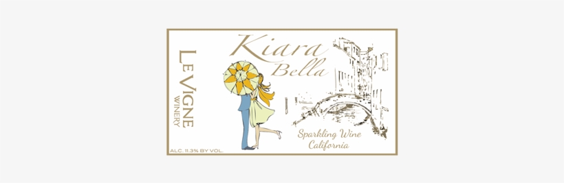 Kiara Bella Sparkling Wine - Le Vigne Winery, transparent png #759739