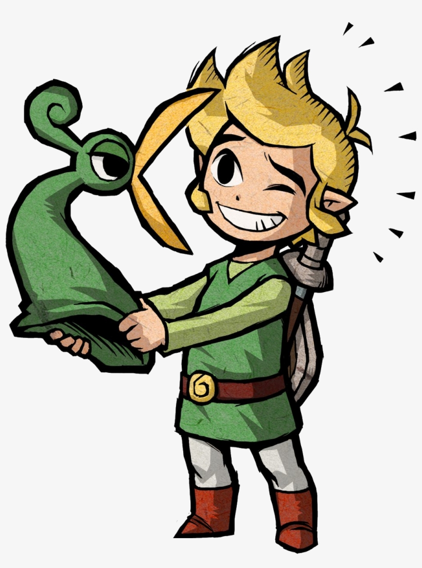 Link Artwork 1 - Legend Of Zelda The Minish, transparent png #759791