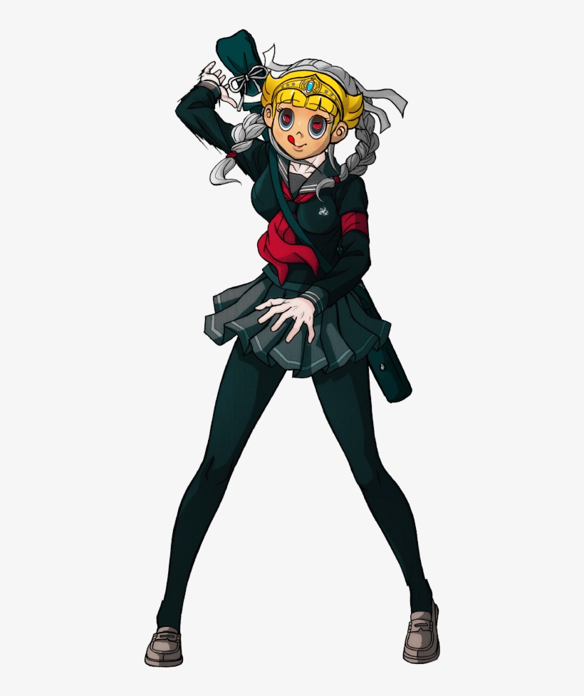 Peko Pekoyama Fullbody Sprite (2) - Danganronpa 2 Peko, transparent png #759836