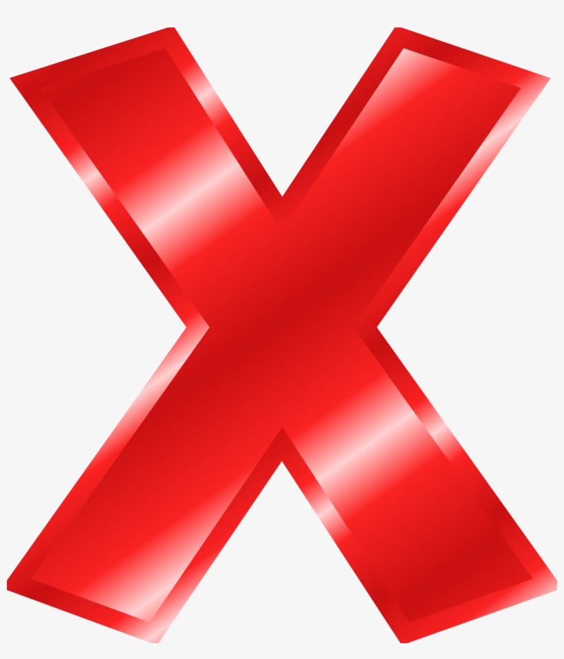 Download Red X Png Transparent | PNG & GIF BASE