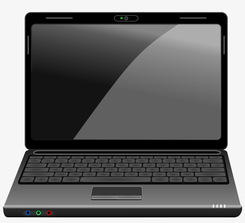 Laptop Clipart Apple Laptop - Professional Laptop Karaoke System With Jbl Srx812p, transparent png #759958