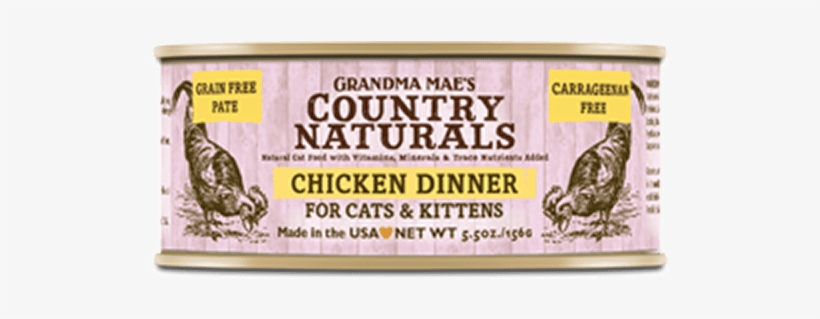 Country Naturals Gf Chicken Dinner For Cats, transparent png #7501796