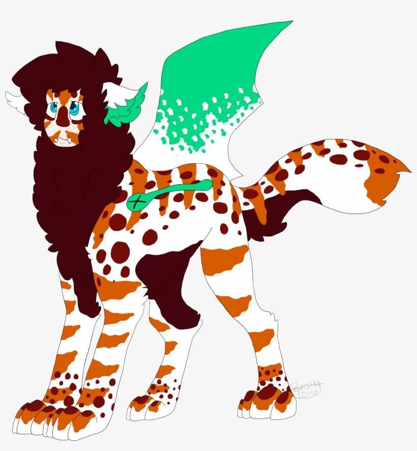 Rare Dragon Winged Sphinx, transparent png #7504106