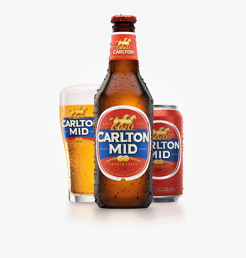 Carlton Mid Bottles, transparent png #7504368