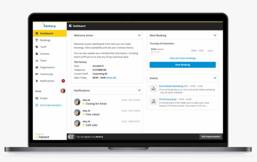 Member Dashboard, transparent png #7505558