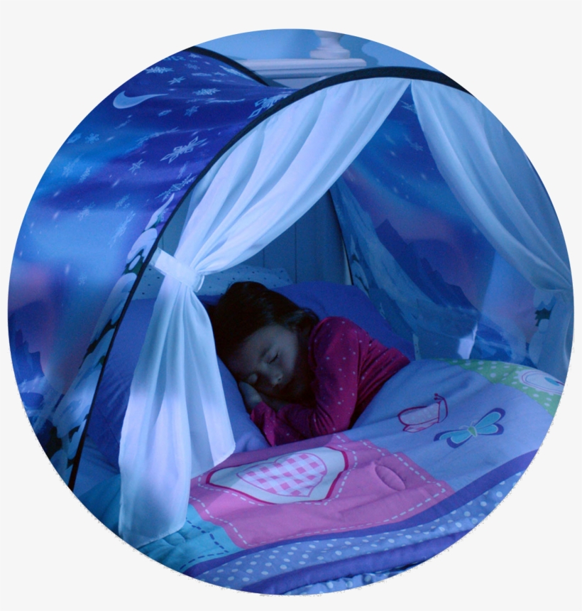 Dream Tents Pop Up Tent For Bed Winter Wonderland,, transparent png #7506203