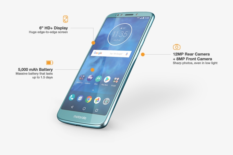 Pdp Desktop Moto E5 Plus Specs, transparent png #7508688