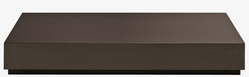 Squared Or Rectangular Coffee Table With Black Base, transparent png #7508998