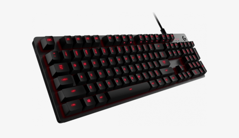 Logitech G413 Backlit Mechanical Gaming Keyboard Carbon, transparent png #7515056